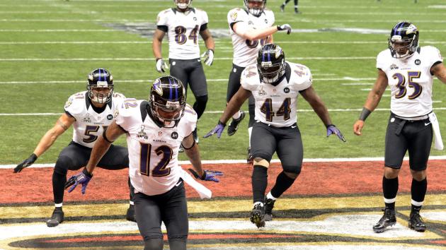 Baltimore Ravens capture Super Bowl win over 49ers on Sunday.