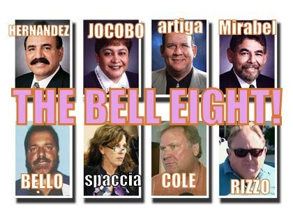 Five of six former Bell city council members have been found guilty of various charges of misappropriation of public funds. 