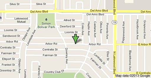 Location of murder scene in Lakewood on Thursday afternoon on Arbor Road.