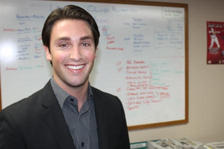 California State Assemblyman Ian Calderon during a recent visit to Los Cerritos Community Newspaper.  Randy Economy Photo