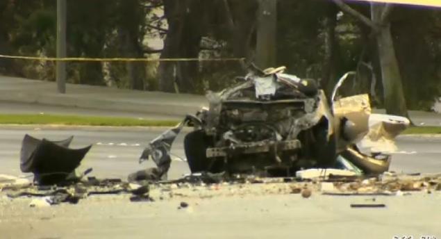 Photo of accident from CBS News.