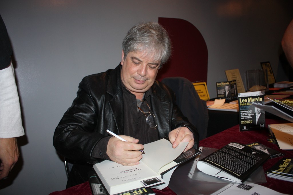 Author Dwayne Epstein during a recent book signing of his new book on the life of actor Lee Marvin.  Randy Economy Photo