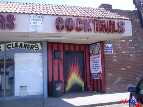 Location of the stabbing was behind the Torch Room Cocktail Bar in Norwalk on Monday afternoon.