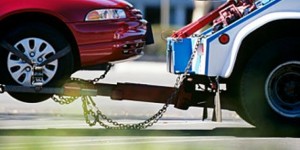 Car being impounded. [(C)James Porter/Getty Images]