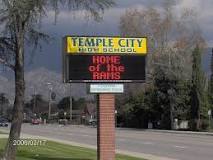 Temple City High School closed due to bomb threat.