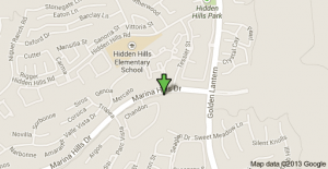 Location of shooting in Laguna Niguel on Tuesday night.