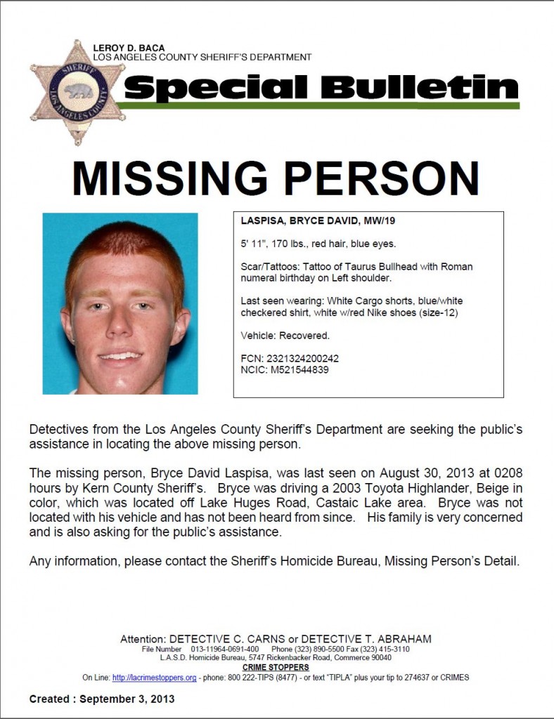 missing person