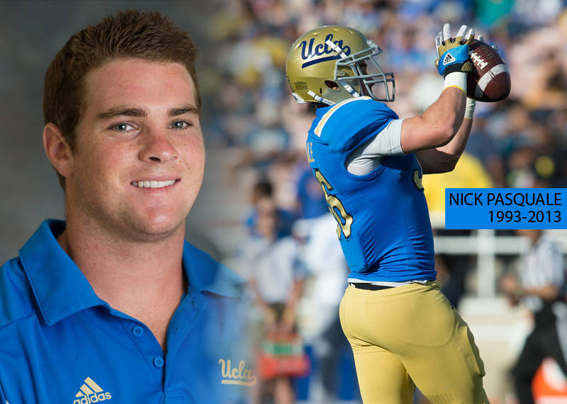 UCLA Football Player Nick Pasquale Passes Away. Courtesy UCLA Athletics