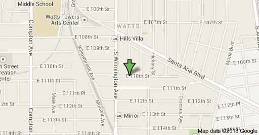 Location of shooting in Willowbrook on Wednesday night.