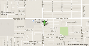 Location of murder scene in Norwalk.