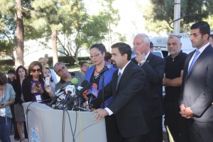 Bell Gardens Mayor Daniel Crespo calls for State Senator Ronald Calderon to resign from office.