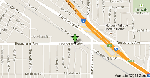 Shooting location was at the 12500 block of Rosecrans Avenue in Norwalk.