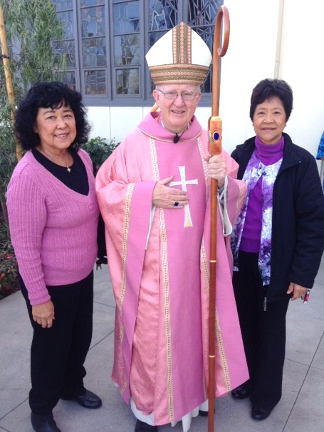 Bishop Vann Is Welcomed at St. Irenaeus Church