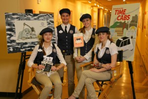 Amanda Liu, from Cerritos, is joined by her fellow team mates from Cal Arts during the final competition of the Walt Disney Imagineering Imaginations finals held reAmanda Liu, from Cerritos, is joined by her fellow team mates from Cal Arts during the final competition of the Walt Disney Imagineering Imaginations finals held recently in Glendale.  Photo Provided By Walt Disney Imagineeringcently in Glendale.  Photo Provided By Walt Disney Imagineering