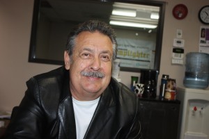 : El Monte City Councilman Juventino “J” Gomez sat down with Hews Media Group-Community Newspaper and talked about his campaign for LA County Supervisor on Wednesday. Randy Economy Photo