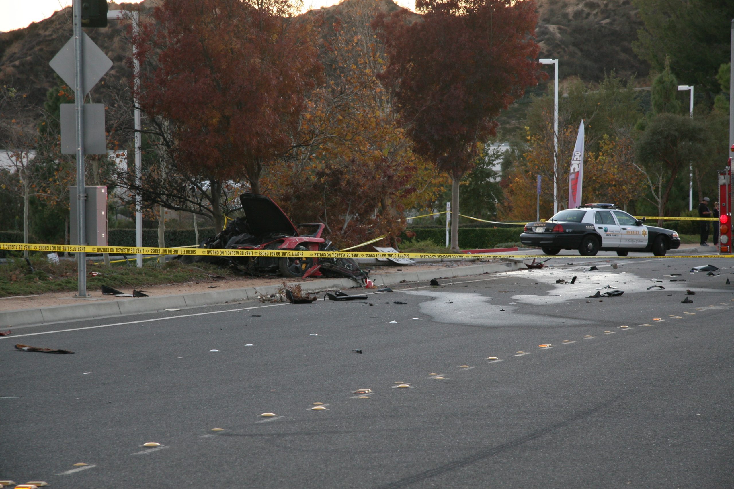 Paul Walker Crash Images - m4kmzl0