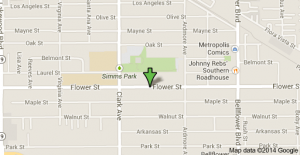 Location of murder in Bellflower.